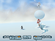 Игра Етиспорт 11 Прыжки на снежном коме