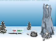 Игра Снежный человек (Yetisports Pingu-Throw)