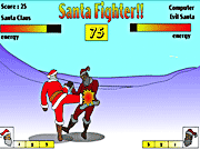 Игра Санта Клаусы бойцы