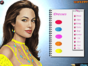 Игра Звездный макияж: Анджелина Джоли