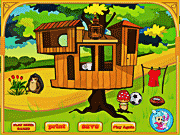 Игра Переделки: домик на дереве