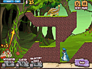 Игра Пещерный человек против динозавров