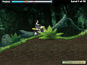 Игра Квадроцикл в джунглях