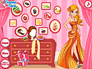 Платья из фруктов