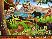 Игра Парк животных – спрятанные номера