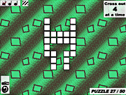 Игра Зачёркивать кубики линией (Crossblock)