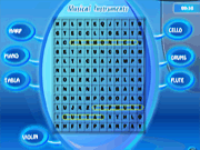 Поиск слов - Музыкальные инструменты