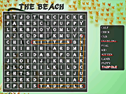 Игра Поиск слов - на пляже