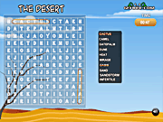 Игра Поиск слов - Пустыня
