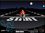 Игра Ночная гонка на мотоцикле